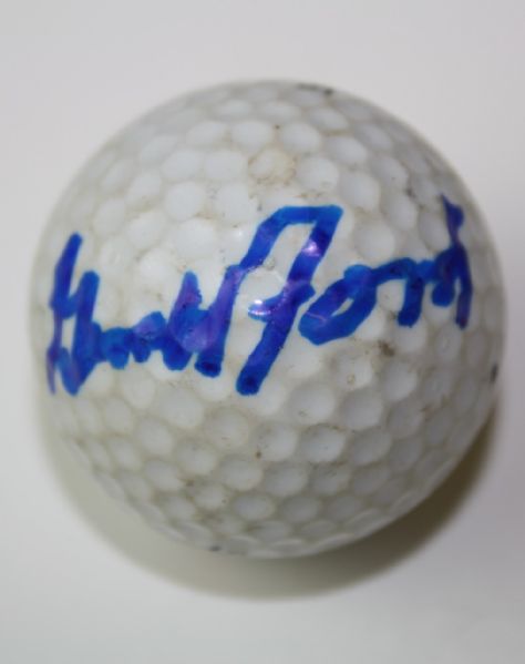 Gerald Ford Signed Golf Ball