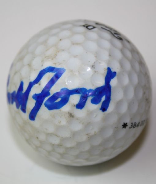 Gerald Ford Signed Golf Ball