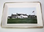 Plainfield Country Club, NJ Dish - Hand Colored by Delano Studios