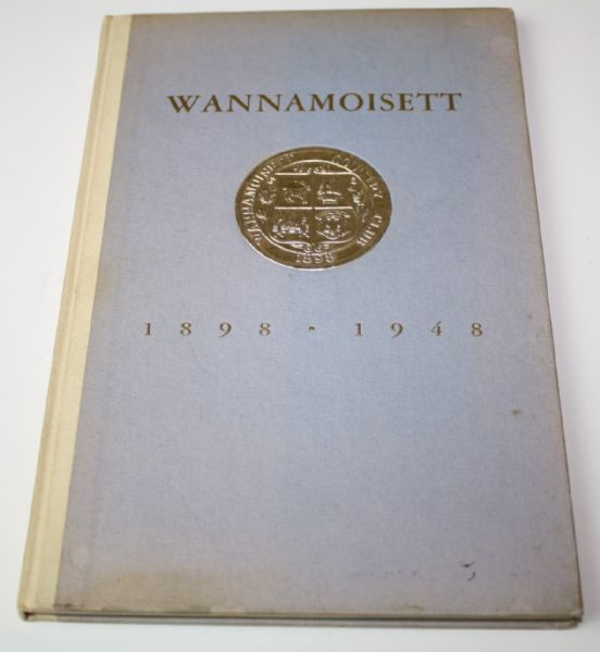 History Book on Wannamoisett Country Club - 1948