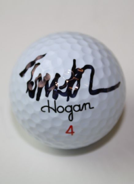 Tom Watson Signed Golf Ball