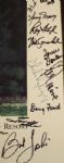 1993 Liberty Mutual Legends of Golf Poster Signed by Field Incl. De Vincenzo, Thomson, Palmer