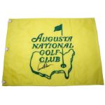 Seldom Seen Augusta National Members Flag Signed by Arnold Palmer JSA COA
