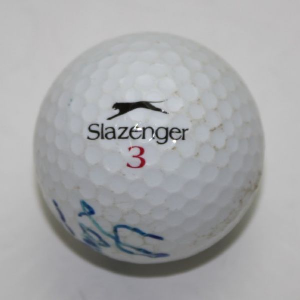 Larry Mize Autographed Golf Ball JSA COA