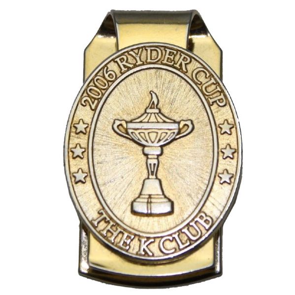 2006 Ryder Cup K Club Money Clip  - David Eger