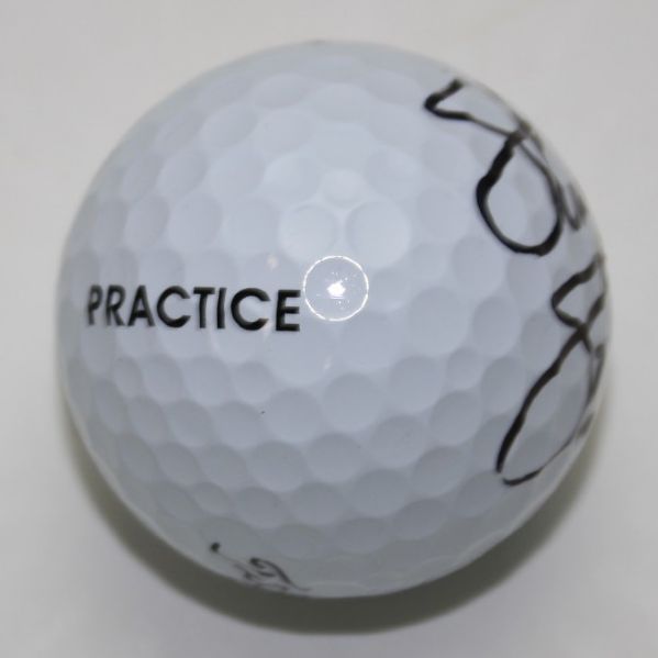 Steve Stricker Signed Titleist PGA Tour Practice Range Golf Ball JSA COA