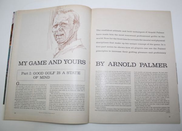 Arnold Palmer Signed 'My Game and Yours' Sports Illustrated - 1963 JSA COA