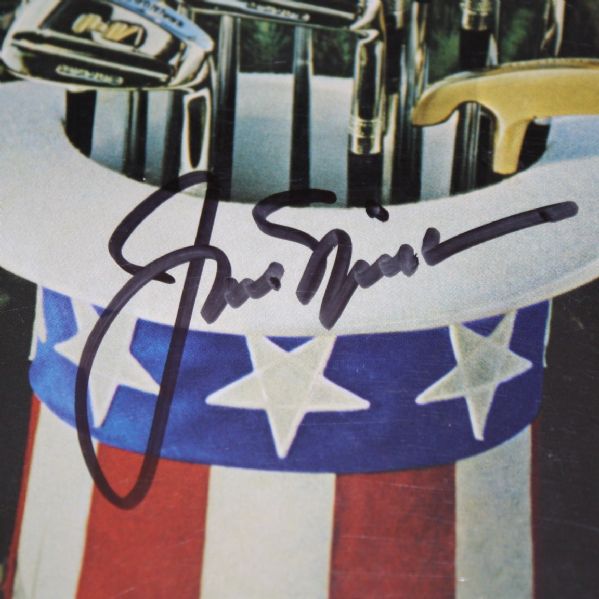 Jack Nicklaus Signed 1972 Pebble Beach Program JSA COA