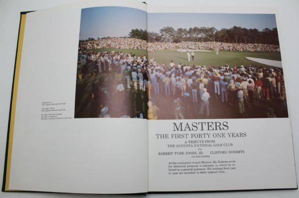 Masters Annual The First 41 Years - 1978 Edition 
