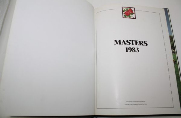 1983 Masters Annual - Seve Ballesteros Winner