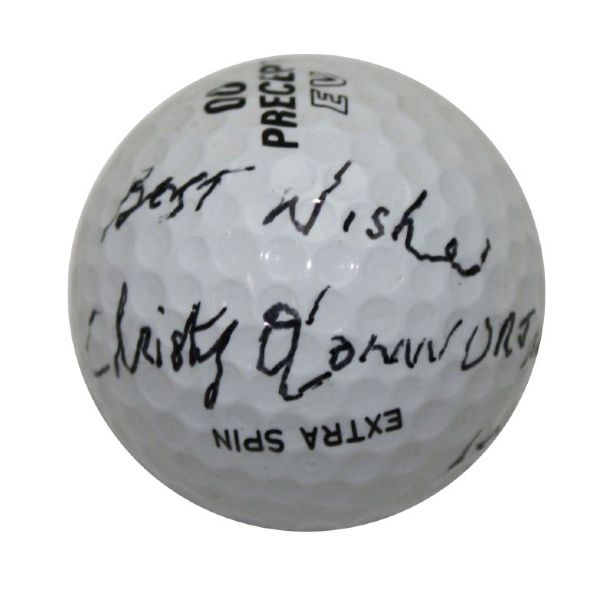 Christy O'Connor Jr. Autographed Golf Ball JSA COA