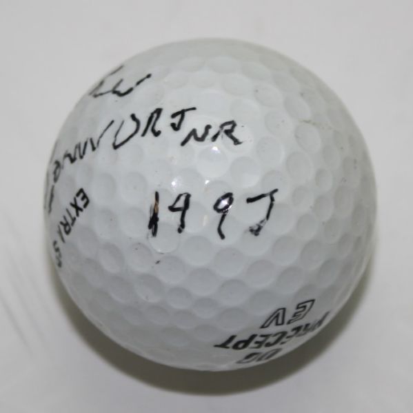 Christy O'Connor Jr. Autographed Golf Ball JSA COA