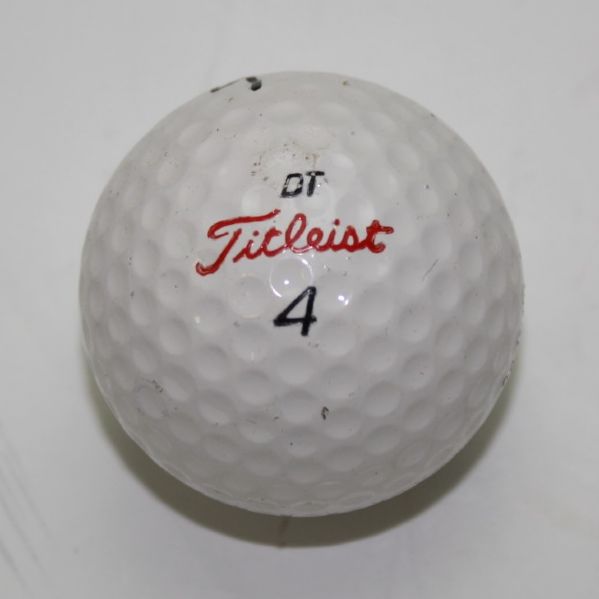 Tommy Nakajima Autographed Golf Ball JSA COA