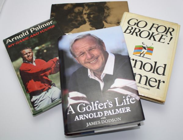 Lot of Four Arnold Palmer Golf Books