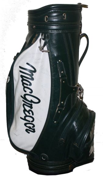 Multi-Signed Chi Chi Rodriguez MacGregor Pro Staff Green Golf Bag JSA COA