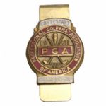 Jack Flecks 1961 PGA Championship Contestant Money Clip - Olympia Fields, Illinois