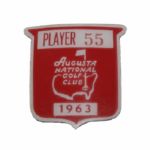 Jack Flecks 1963 Masters Contestant Pin - 1st Masters Win Nicklaus - Few # Made!