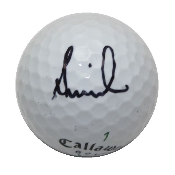 Hall of Famer Annika Sorenstam Signed Golf Ball JSA COA