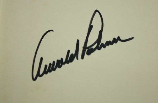 Arnold Palmer Signed 1967 Book ARNIE The Evolution of a Legend' JSA COA