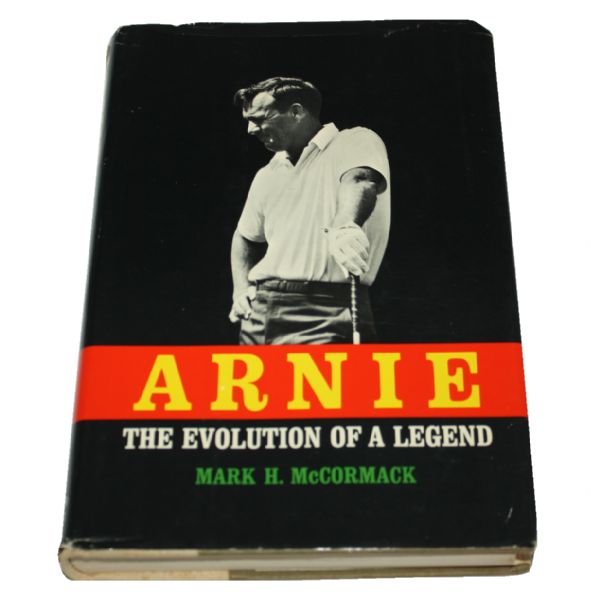 Arnold Palmer Signed 1967 Book ARNIE The Evolution of a Legend' JSA COA