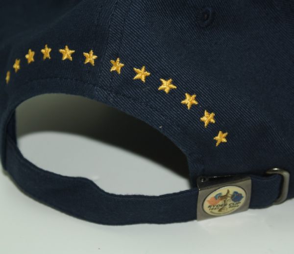 European Ryder Cup 'Actual' Team Hat 1927-2004 Oakland Hills Navy with Logo