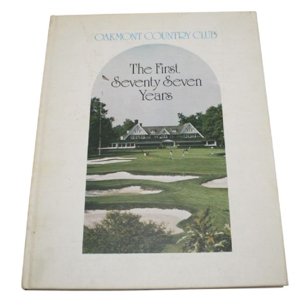 1980 Oakmont Country Club Book  