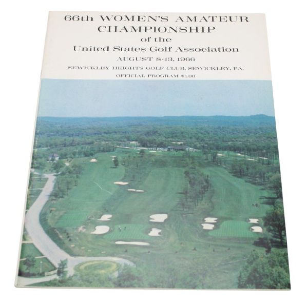 1966 U.S. Amateur Women's Golf Program  