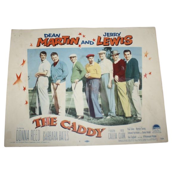 'The Caddy' Movie Lobby Poster with Hogan, Snead, Nelson, and others  