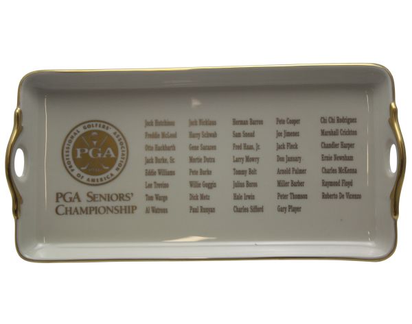 Jack Fleck's PGA Senior Plate Champions Pickard China  Plate/Tray 