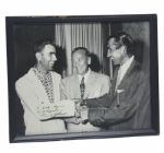 Jack Fleck and Vincent Richards(Dec-1959, HOF Tennis Player) Signed 8" x 10" Photo