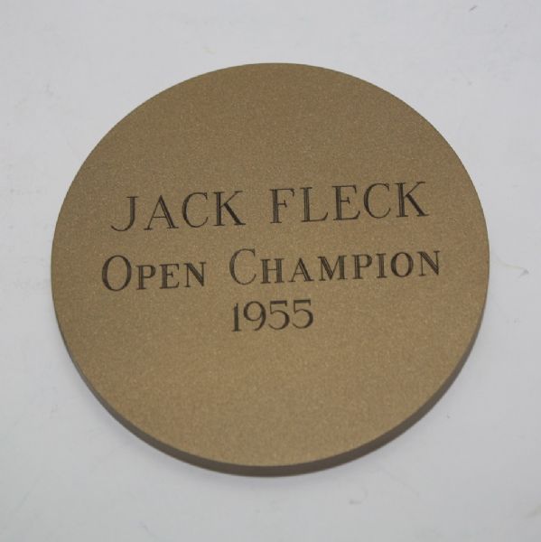 Jack Fleck's USGA Centennial Medallion-Presented as '55 Open Champ-Depicts Ouimet