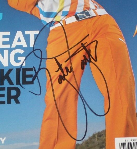 Rickie Fowler Signed Golf Digest Magazine JSA COA