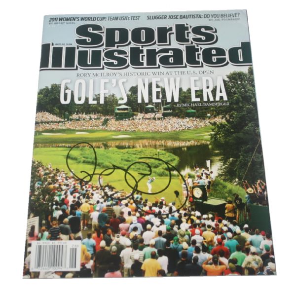 Rory McIlroy Signed Sports Illustrated Magazine JSA COA