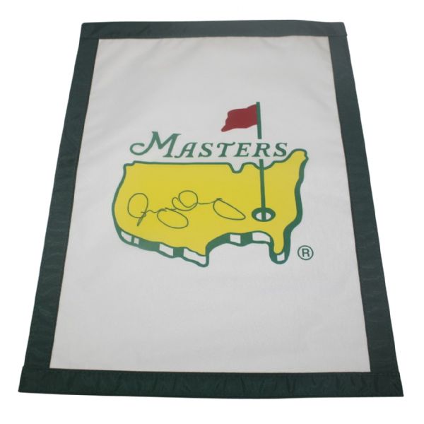 Rory McIlroy Signed Undated Masters Garden Flag JSA COA