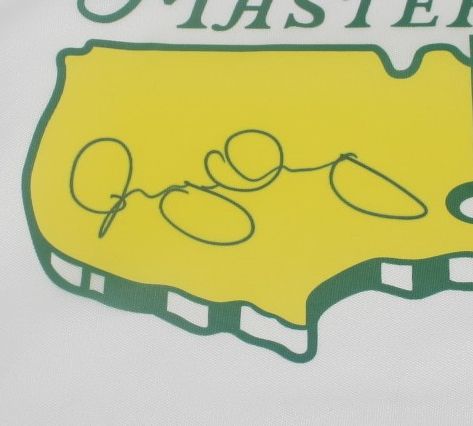 Rory McIlroy Signed Undated Masters Garden Flag JSA COA