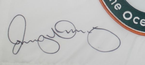 Rory McIlroy Signed 2012 PGA Championship Embroidered Flag - Kiawah JSA COA