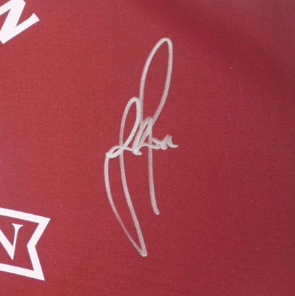 Justin Rose Signed 2013 US Open Flag - Merion JSA COA