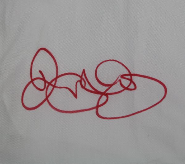 Rory McIlroy Signed 2014 PGA Championship Embroidered Valhalla Flag JSA OA