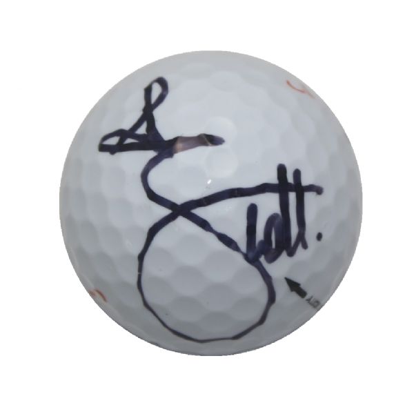 Adam Scott Signed Masters Logo Golf Ball JSA COA