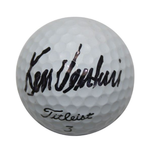 Ken Venturi Signed Golf Ball JSA COA