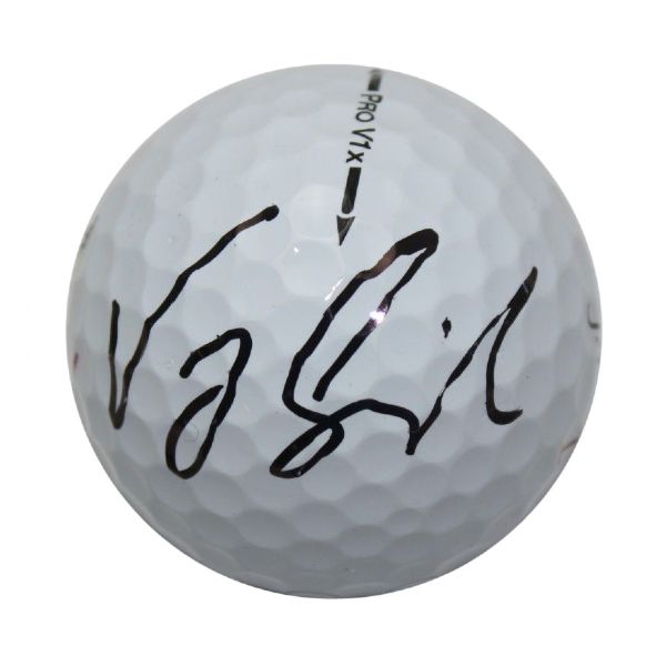 Vijay Singh Signed Sahalee Logo Golf Ball JSA COA