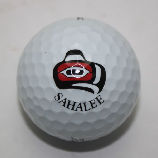 Vijay Singh Signed Sahalee Logo Golf Ball JSA COA