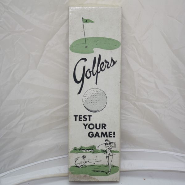Lot of Two Mid-Century Golf Novelty Games: 'Golf Potentiometer' and 'Executive Driving Range'