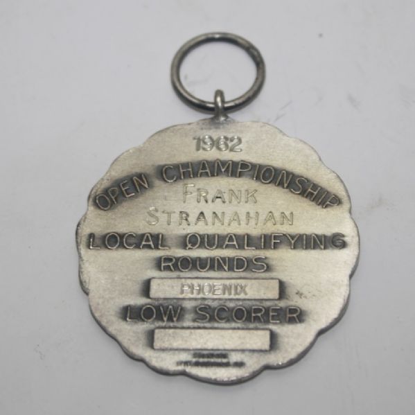 '62 Sterling US Open Local Qualifying Rounds Low Scorer Medal@Phoenix - Frank Stranahan