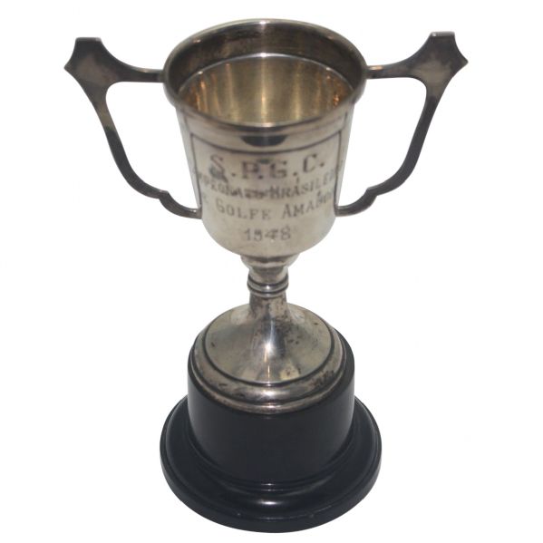 1948 SPGC Brazil Amateur Trophy - Low Gross Score