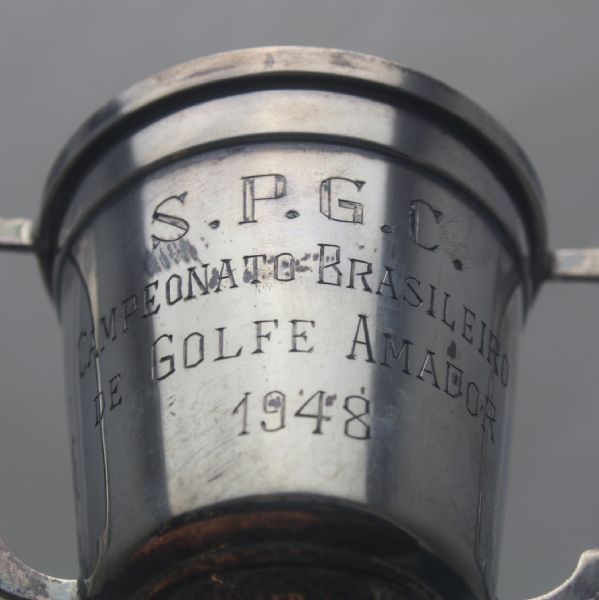 1948 SPGC Brazil Amateur Trophy - Low Gross Score