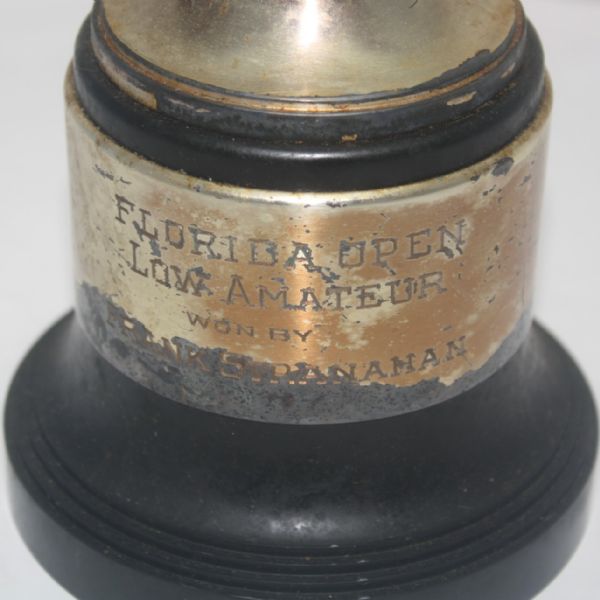 Frank Stranahan's Florida Open Low Amateur Trophy-Early Career Win
