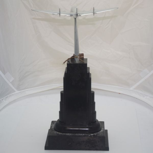 Frank Stranahan's 1953 Miami Open Low Amateur Airplane Trophy