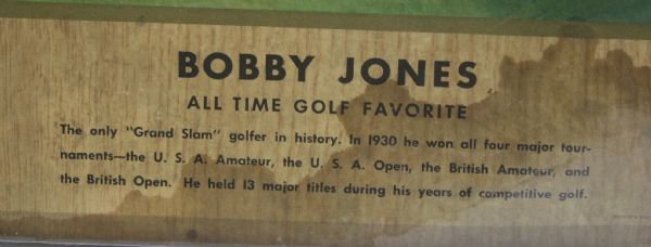 1947 Bobby Jones Coca-Cola Advertising Piece
