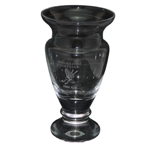 Winged Foot Glass 2008 Trophy